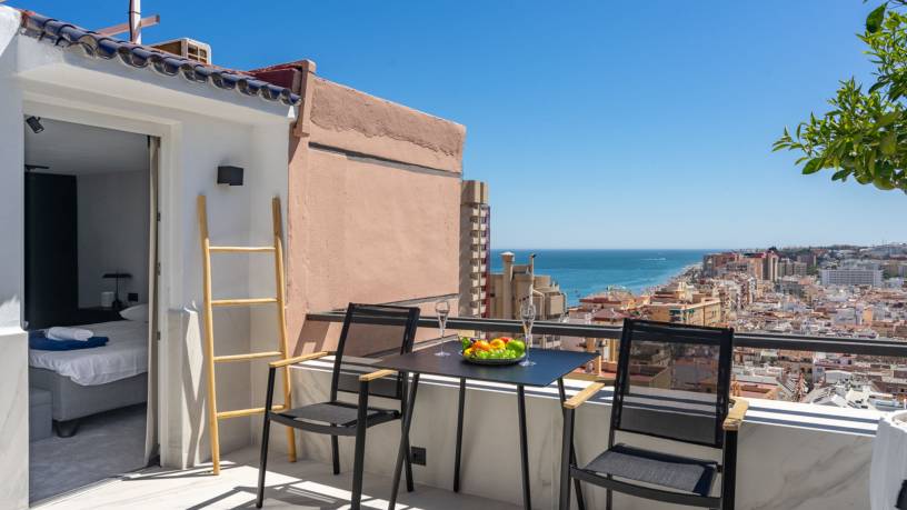 Unique beachfront rooftop in Fuengirola Ref 59